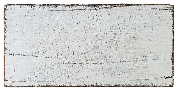 istock Old white wooden board background. 498402536