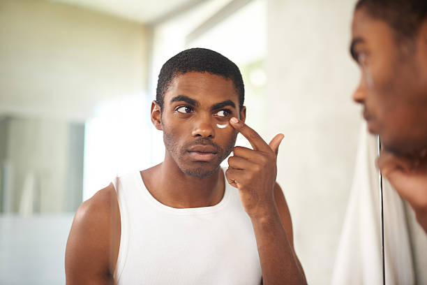 istock Keeping his skin in good shape 498402837