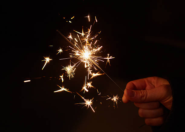 istock Christmas and newyear party sparkler 498403894