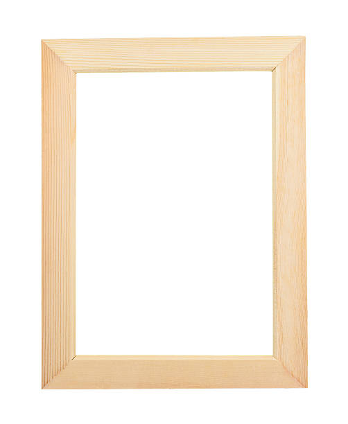 istock wooden picture frame isolated on white background 498408334