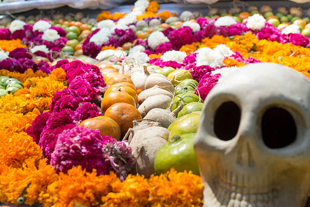 istock Traditional offering to the dead in mexico 498409956