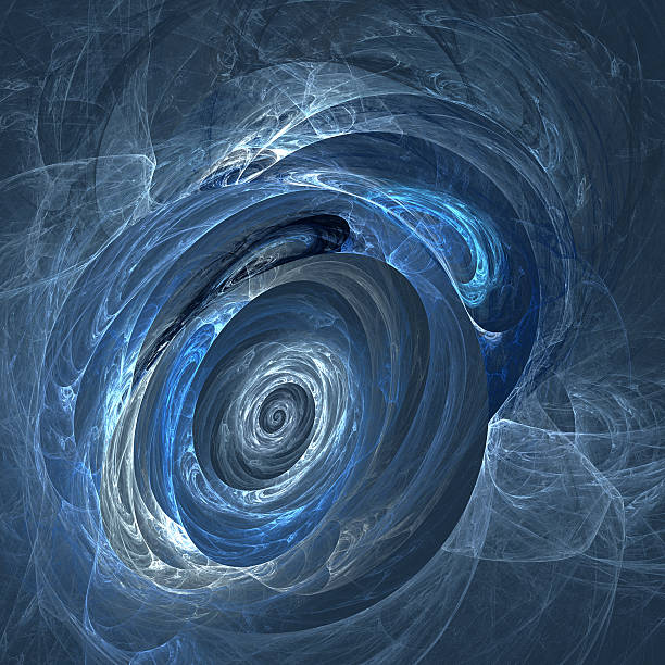 istock Abstract fractal design. Cosmic spiral nebula. 498421636