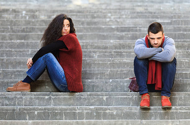 istock Sadness ot the stairs 498421790