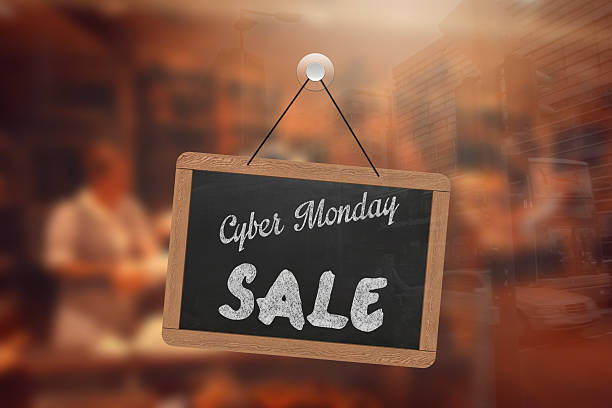 istock Cyber monday shopping sale 498423016