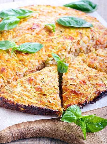 istock Zucchini and carrot frittata 498423343
