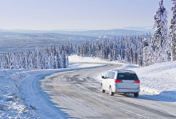 istock Driving in the Remote Winter Wilderness 498423967