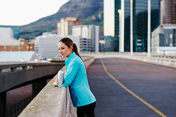 istock Running is part of her daily routine 498424398