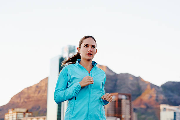 istock Steadily improving her fitness levels 498424406
