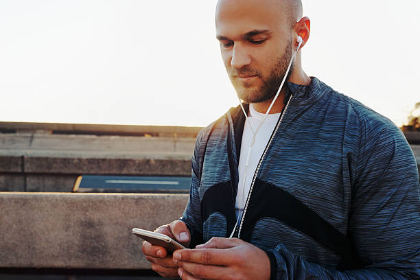 istock Getting ready for some action with the right playlist 498424458