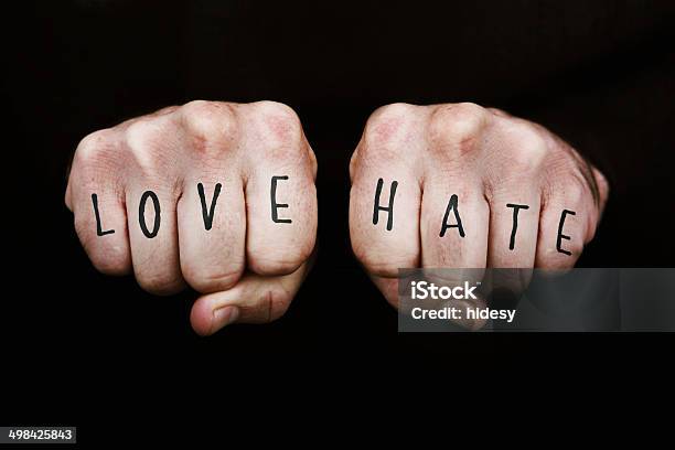 Love And Hate Stock Photo - Download Image Now - Furious, Hate - Single Word, Love - Emotion