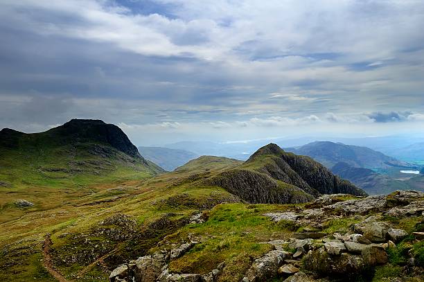 лангдейл пайкс - harrison stickle стоковые фото и изображения