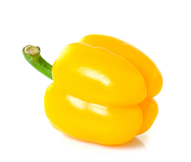 istock sweet yellow pepper isolated on white background 498426933