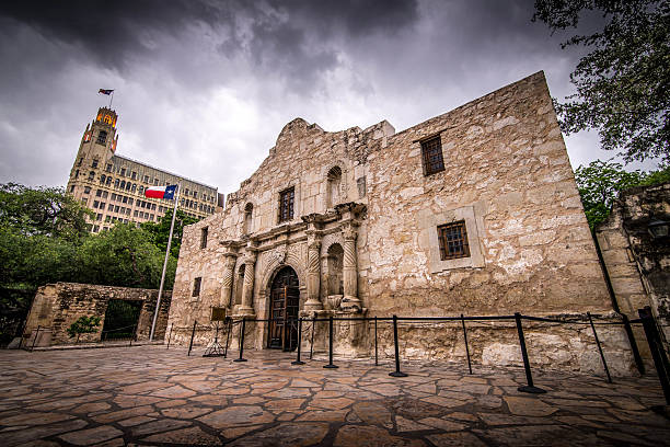 The Alamo The Alamo in San Antonio, Texas, USA 1234 stock pictures, royalty-free photos & images
