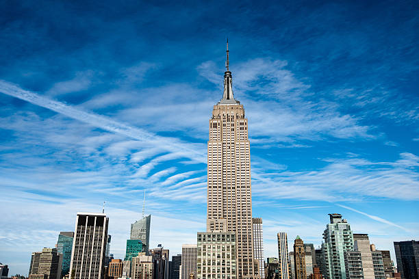 istock vintage manhattan skyline with empire state building 498428818