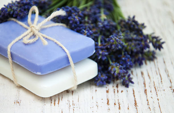 istock bunch of lavender flowers and soap 498431478