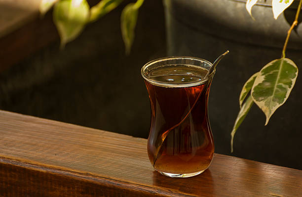 Aromaic Tea on Wooden table