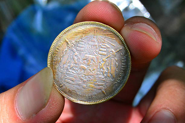 istock Coin of siam. 498442023