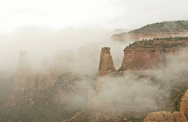 istock Colorado National Monument Fog 498446767