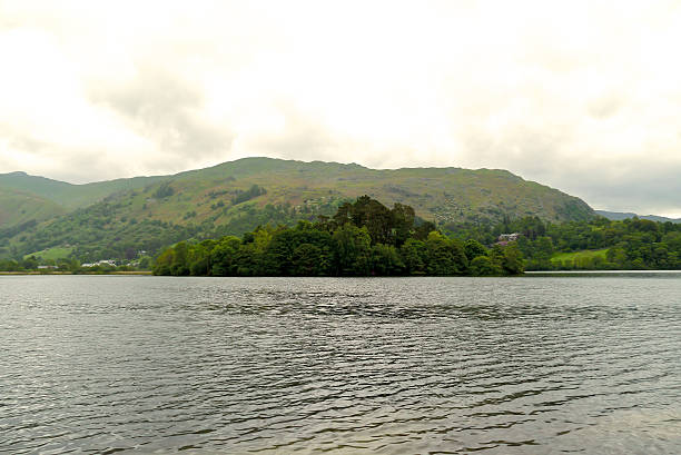 istock Island in Middle of Lake 498449319