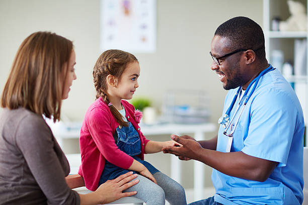 istock Girl and doctor 498454058