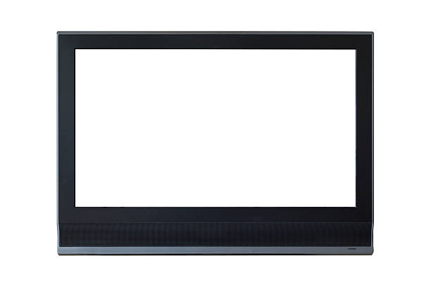 istock LCD Television monitor partition isolated on white background. 498455542