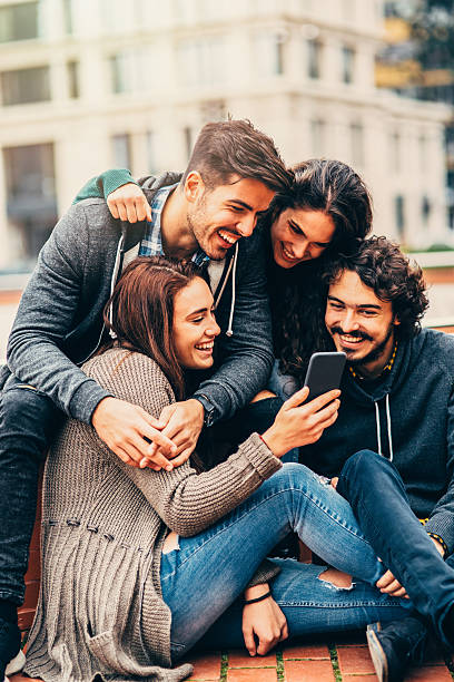 istock Surfing the net in the city 498457868