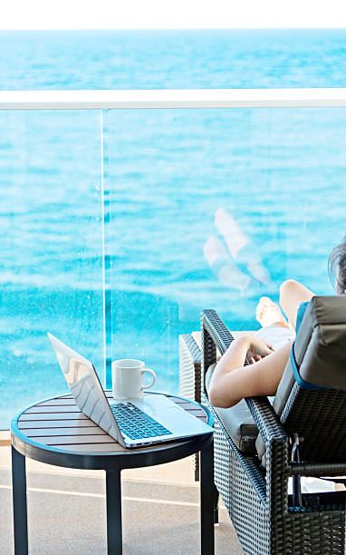 istock Woman working on cruise ship 498460762