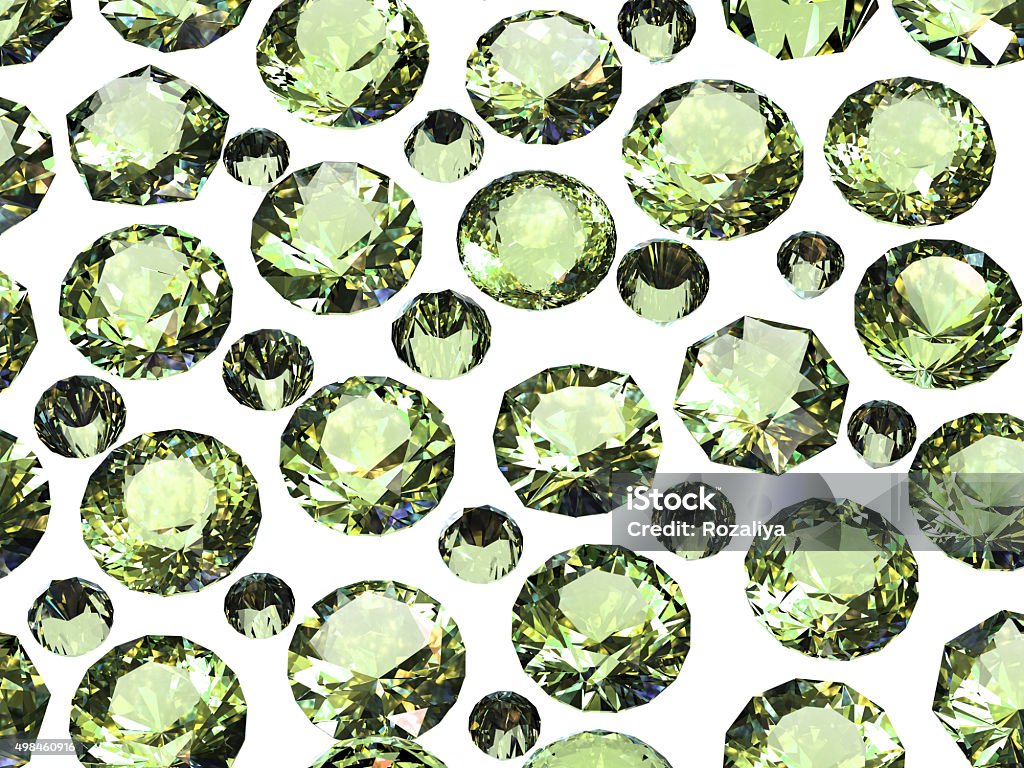 Gemstones background. Diamond Luxury Jewelry Background with gemstones. Diamond 2015 Stock Photo