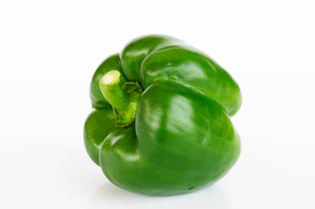 istock Colored Fresh Sweet Pepper Isolated on White Background 498462163