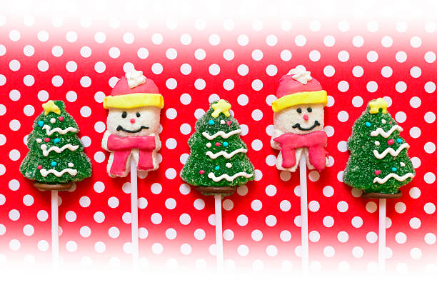istock Christmas background with candies 498463094