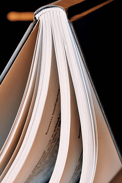 istock Closeup of an open book 498463578