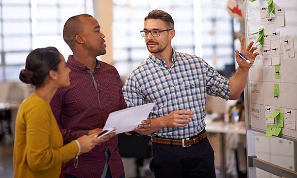 istock Churning out some great ideas as a team 498463946