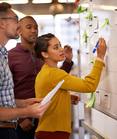 Shot of a group of coworkers brainstorming at a whiteboardhttp://195.154.178.81/DATA/i_collage/pi/shoots/805967.jpg