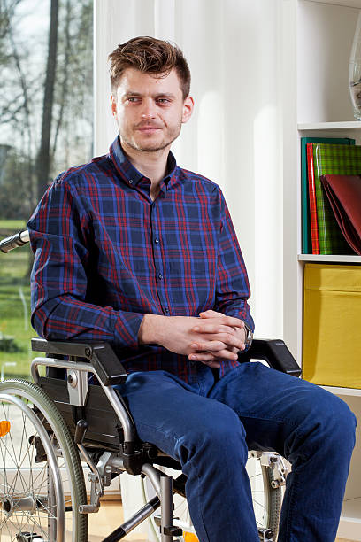 istock Disabled man on wheelchair 498464051