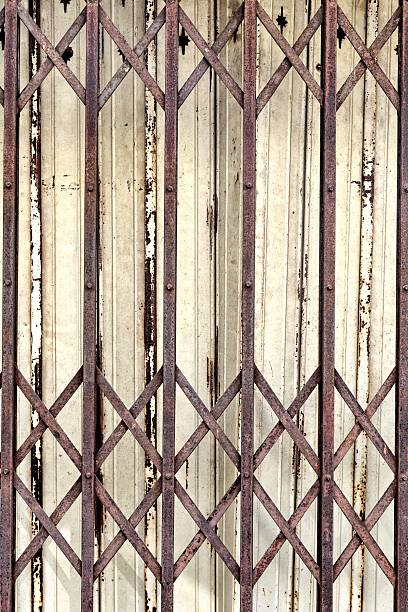 istock The old Rusty steel door 498464658
