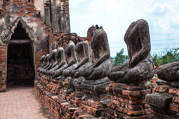 istock Buddha image of Wat Chai Wattanaram Ayuthaya 498465561