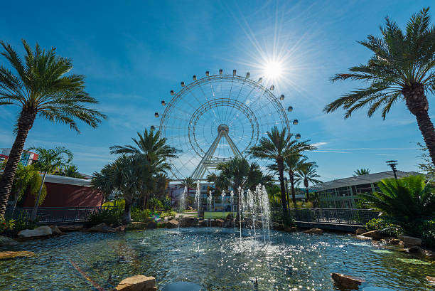 oeil d'orlando - ferris wheel flash photos et images de collection