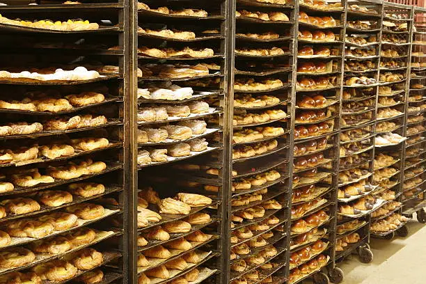 bread in bakery