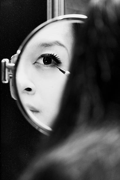 istock Asian woman with eyeliner 498474475