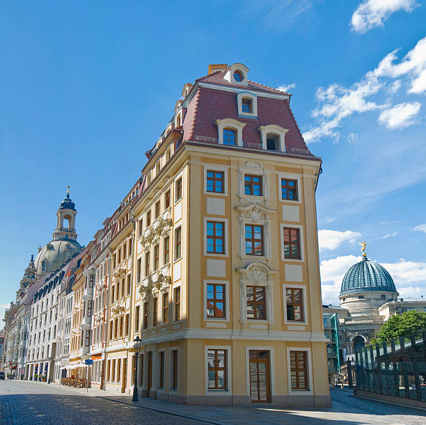 istock Dresden, Rampische Strasse 1, reconstructed baroque facade 498475495