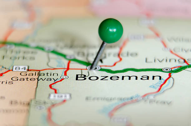 istock bozeman city pin on the map 498477619