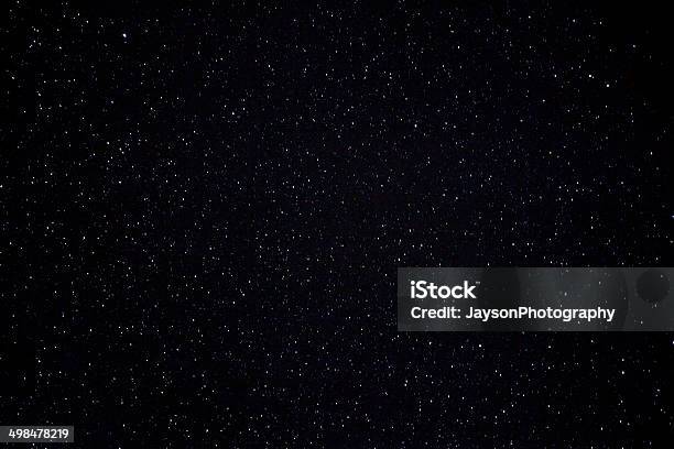 Stars At Night Sky Stockfoto und mehr Bilder von Stern - Form - Stern - Form, Weltall, Leer