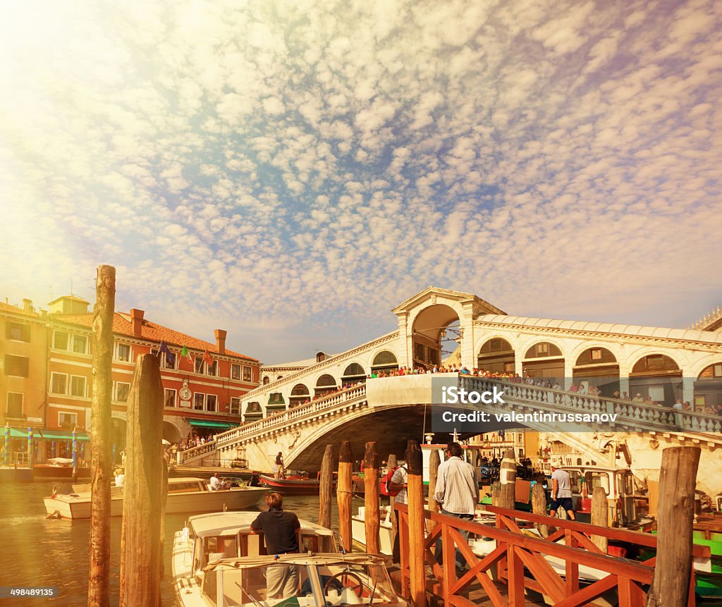 The Rialto Bridge - Venice - イタリアのロイヤリティフリーストックフォト