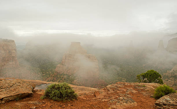 istock Colorado National Monument Fog 498489511