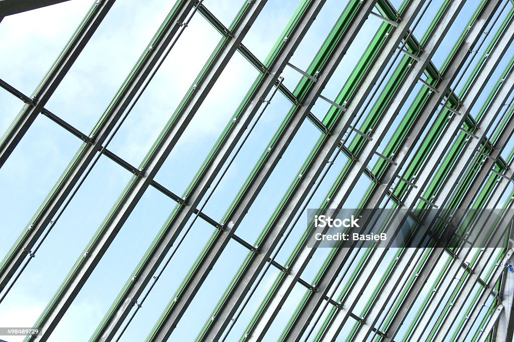 Bau mit einem Glasdach. - Lizenzfrei Architektur Stock-Foto