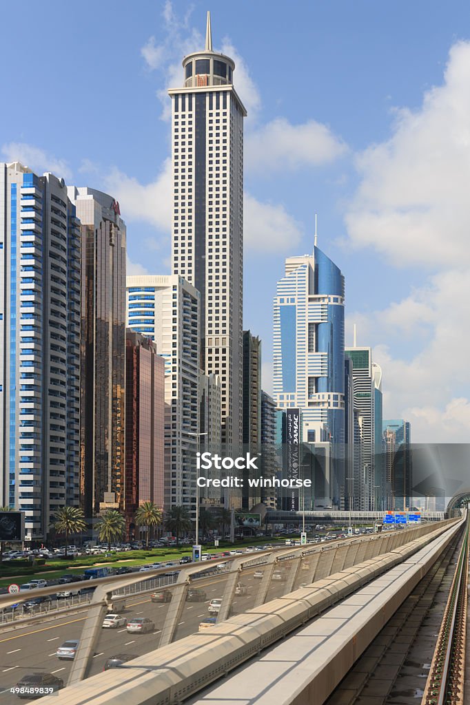 Dubai Cityscape Dubai Cityscape in United Arab Emirates.  Arabia Stock Photo