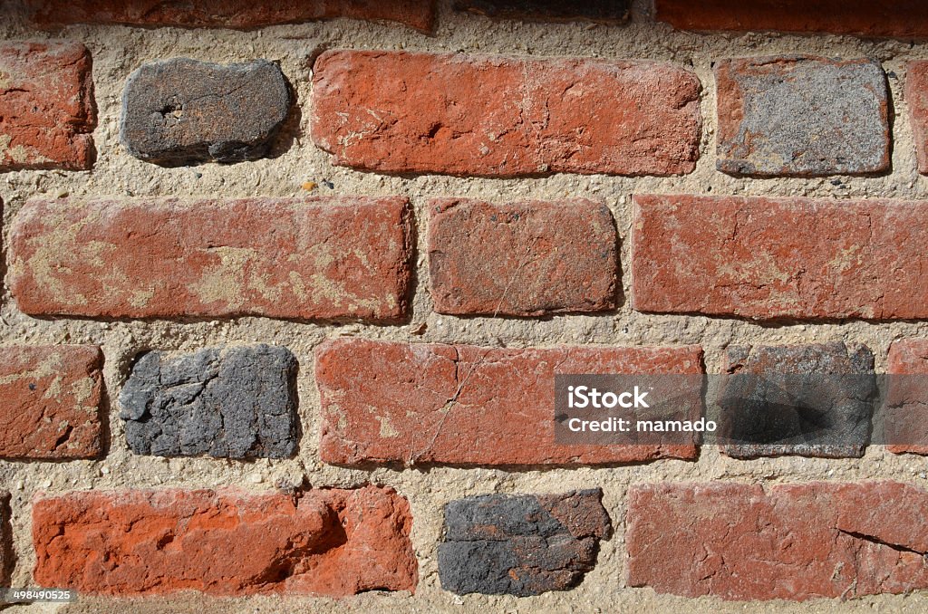 Detalhe da flamenga brickwork obrigações - Royalty-free Benelux Foto de stock