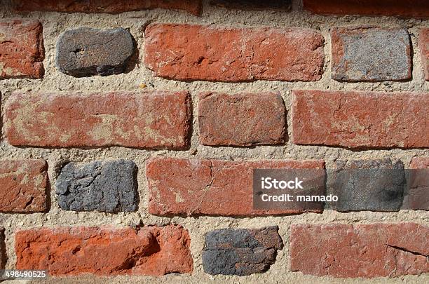 Detalhe Da Flamenga Brickwork Obrigações - Fotografias de stock e mais imagens de Benelux - Benelux, Coberto de Camada Lustrosa, Estilo do século 18