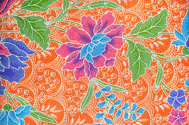 The beautiful of art Malaysian and Indonesian Batik Pattern The beautiful of art Malaysian and Indonesian Batik Pattern malaysia batik pattern stock pictures, royalty-free photos & images
