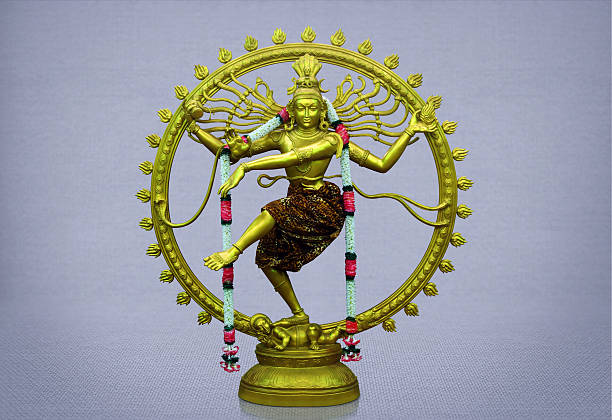 deus hindu nataraj - shiva nataraja dancing indian culture - fotografias e filmes do acervo